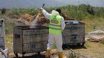 Hatay'da İlaçlama Çalışmaları Devam Ediyor