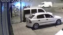 Çorlu'da Patlama Anı Güvenlik Kamerasında
