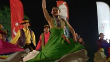 Denizli'de Halk Dansları Festivali Devam Ediyor
