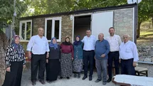 Gediz'de Hayırsever Desteğiyle Konteyner Ev Temini