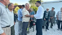 Bilecik'te Yangın Bölgesine Ziyaret