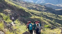 Tunceli'de Yaralanan Kadın Hastaneye Kaldırıldı