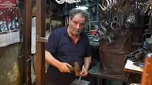Gaziantep'te Demir Ustalarının Yaz Mesaisi Devam Ediyor