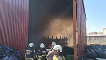 Diyarbakır'daki Fabrikada Yangın Çıktı