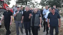 Balıkesir'de Yangınla Mücadele Devam Ediyor