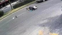 Çorlu'da İki Motosiklet Kazası