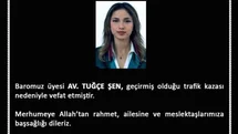 Erdemli’deki Katliam Gibi Kazada Avukat Tuğçe Şen Hayatını Kaybetti: Mersin Barosu Taziye Mesajı Yayınladı