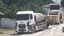 Biga Geyikkırı Köyü yolu yenilendi