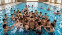 Erzurumlu iş insanından köy çocuklarına havuz jesti: 2 bin 500 çocuk ilk kez havuzla buluştu