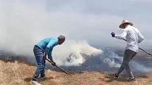 Yüksekova’da bin balya ot kül oldu