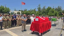 Jandarma Uzman Çavuş Selçuk Topaloğlu, son yolculuğuna uğurlandı