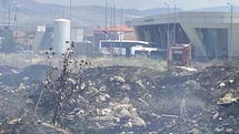 Alaşehir’de Yangın Paniği