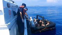 Muğla'da Düzensiz Göçmenler Kurtarıldı