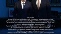 Kayseri'de Başkan Sarıkaya'dan Teşekkür Mesajı