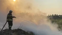 Arsuz’da çöplük yangını