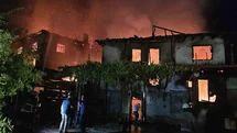 Bilecik'te Ahşap Ev Yangını