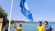 Hastanealtı Plajı’nda Mavi Bayrak yeniden gönderde