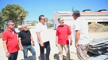 Kuşadası'nda Proje ve Esnaf Ziyareti