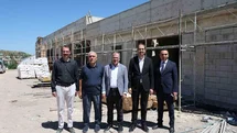 Hacılar'da Acil Sağlık Merkezi İnşaatı Devam Ediyor