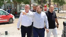 Manisa'da Asfalt Çalışmaları İncelendi
