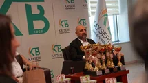 Kayseri'de Sporcular Başkan Bağlamış’ı Ziyaret Etti