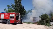 Malatya'da Bahçe Yangını Kontrol Altına Alındı
