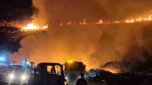 Bodrum'da Makilik Alanda Yangın Çıktı
