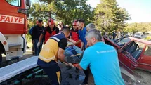 Dursunbey'de Trafik Kazası Gerçekleşti