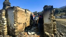 Bozdoğan'da Yangın Sonrası Hasar Tespiti
