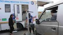 Oltu'da Araç Muayene Kolaylığı