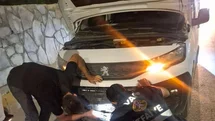 Van’da kamyonetin çarptığı köpeği kurtardı