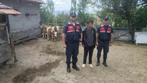 Yozgat'ta Jandarma Yardım Etti