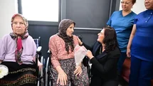 Başkan Çerçioğlu, yaşlı çınarların yanında