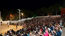 Denizli’de açık havada sineması keyfi başladı