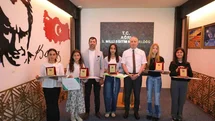 Ağrı’da "Sağlıklı Nesil Sağlıklı Gelecek" yarışmalarında dereceye giren öğrenciler ödüllendirildi