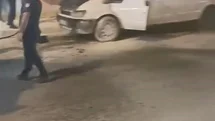 Elazığ’da seyir halindeki minibüste yangın