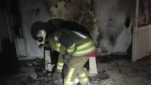 İskendurun’da ev yangını