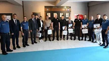 Başarılı Polisler ödüllendirildi