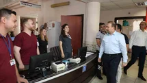Bozdoğan’daki hastanede hizmetler değerlendirildi