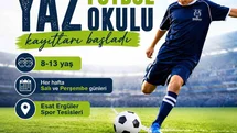 Nazilli Belediyesi Yaz Futbol Okulu kayıtları başladı