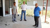 Germencik’te düğün salonu modern görünüme kavuşuyor
