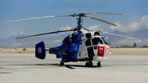 Türkiye’den KKTC’ye yangın söndürme helikopteri teslim edildi