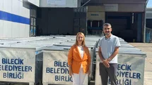 Bilecik’e son 1,5 yıldır bin 52 adet çöp konteyneri alındı