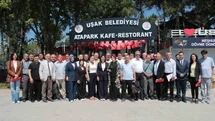 Uşak Belediye Başkan Vekili Terekeci Özkan basın mensupları ile bir araya geldi