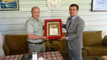 Şehit Yusuf Ergün’ün "şehadet belgesi" babasına teslim edildi