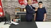 LGS şampiyonu çeyrek  altınla ödüllendirildi