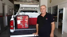 Büyük yangından etkilenen oto tamircisi orman yangınlarına hızlı müdahale aracı geliştirdi