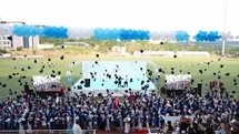 Düzce Üniversitesi mezuniyet törenleri sona erdi