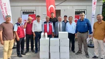 Erzin’de turunçgil üreticilerine portakal yağı desteği