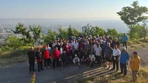 Başkan Büyükkılıç, Otobüs İşletme Müdürlüğü personeliyle yürüyüş yaptı